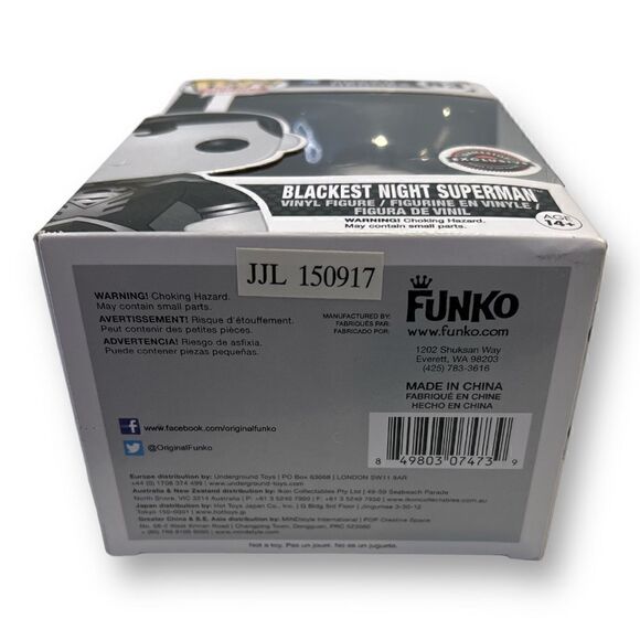 Funko Pop DC Comics 83 Blackest Night Superman - Picture 4 of 5